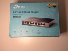 TP-Link TL-SG108S-M2 8-Port 2.5G Multi-Gigabit Unmanaged Ethernet Switch