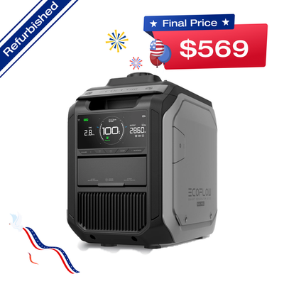 #ad EcoFlow 2000W Smart Dual Fuel LPG丨Gas Generator Powered for Emergencies Outdoor $711.25