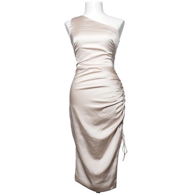 Lavish Alice, Cocktailkleid, Größe: 34, Beige, Elasthan/Polyester #sfF