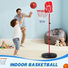 Portable Basketball Hoop Outdoor  Height Adjustable