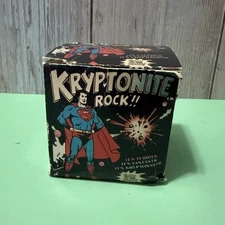 Superman Kryptonite Rock Glow in the Dark DC Comics Vintage 1977