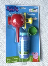 Bubble Wand  Bubble Solution Peppa Pig Dip  Blow Bubbles New In Package