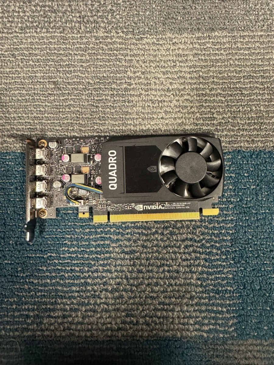 NVIDIA Quadro P1000 4GB GDDR5 Graphics Card for sale online | eBay