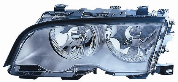 Rechter Scheinwerfer BMW 3Er E46 Limousine 04-1998 09-2001 Silber-image