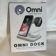 Omni Wireless Charging  Station 3In1 For Apple Watch Air Pods iPhone 14 13 12