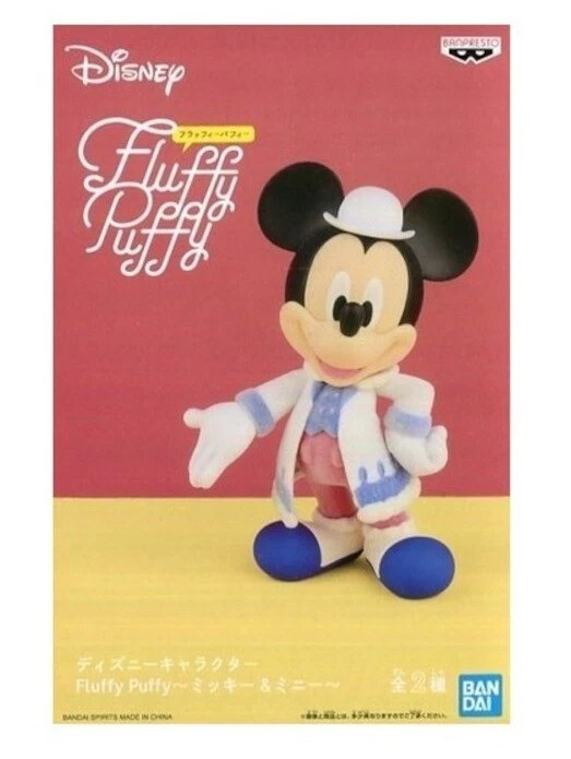 Disney Mickey Mouse Fluffy Puffy Q Posket Figure [Ver A] Foto 3 de 4