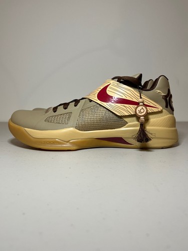 Nike KD4 Year of the Dragon 2.0 Men's Basketball Sneaker Size 9 FJ4189-200 - Picture 3 of 10