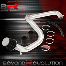 For 2001-2005 Civic DX LX 1.7L M/T Cold Air Intake CAI Induction Kit Chrome Pipe