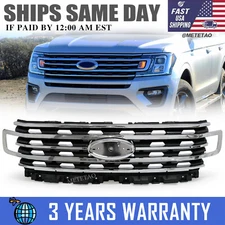 For Ford Expedition 2018-2021 Front Bumper Grille Upper Grill Chrome LL1Z8200BB