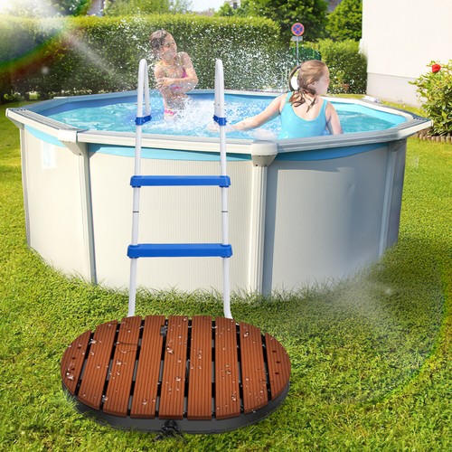 Gartendusche bis 4m Bodendusche Außendusche Pooldusche Holz-Optik Outdoordusche - Bild 7 von 9