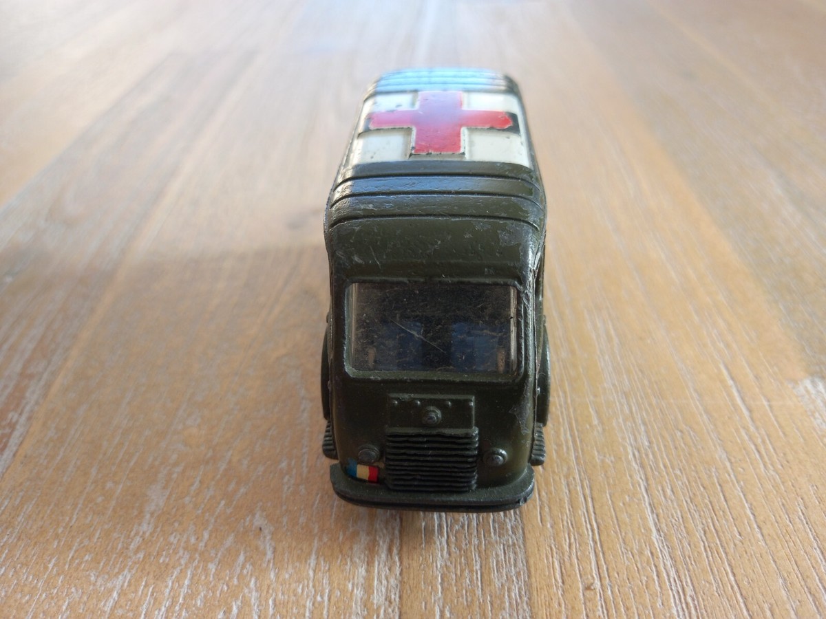 Dinky Toys 80F - Ambulance Militaire Renault - Boîte D'origine - MIB - Occasion