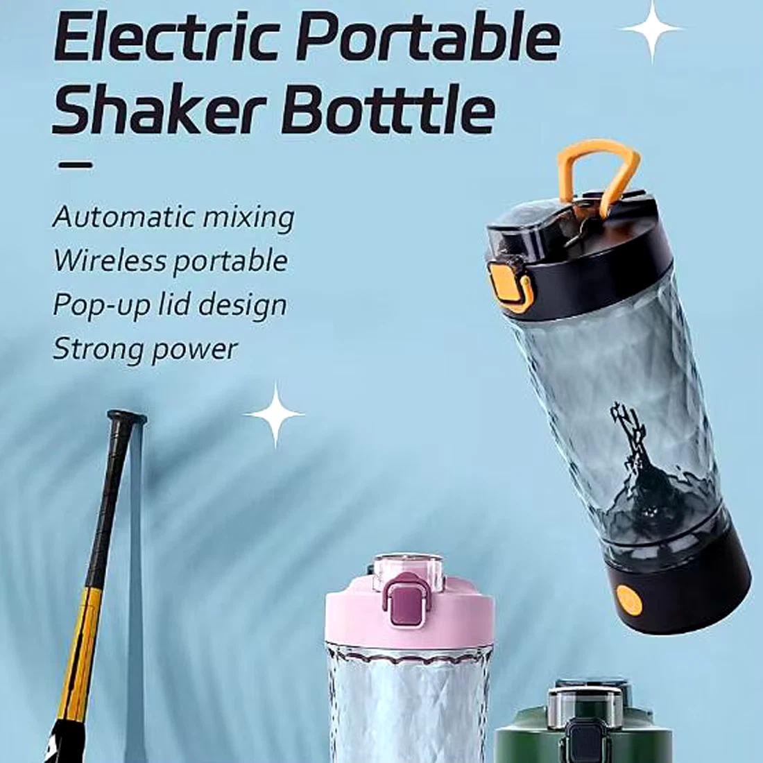 Electric Protein Powder Mixing Cup Automatic Shaker Bottle 650ml
Opens in a new window or tab