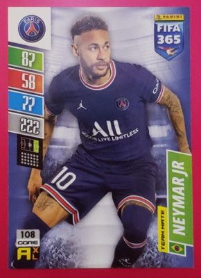 2022 Panini Adrenalyn XL Fifa 365 Neymar Jr #108