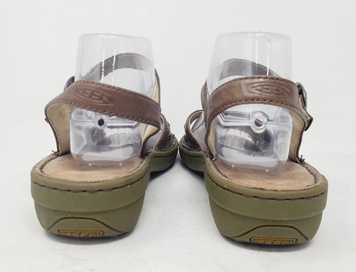 Keen Womens Cush Summer Sandals Brown Leather Shoes Sz 8.5 City Of Roses - Bild 6 von 8