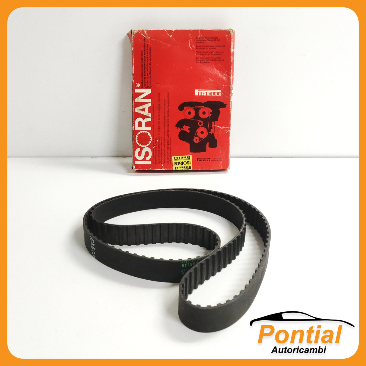 138R254 94007 ISORAN CINGHIA DISTRIBUZIONE PER FIAT RITMO REGATA