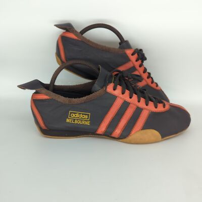 Adidas Running Shoes Mens Size 12 Brown Orange Leather Sneakers‎ 116355 s-l1200.jpg main image 4