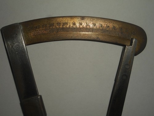 Vintage 1/2" Outside Calipers 1/10" GFC No. 3 Machinist Dentistry Tool USA - Picture 18 of 20