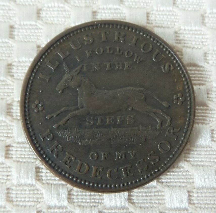 希少　Representing Convicts 1837 Hard Times Token-Cent Executive Experiment