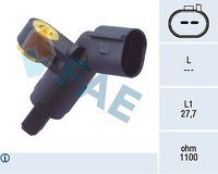 Fae 78020 Abs Sensor FüR Vw Audi Seat Skoda
