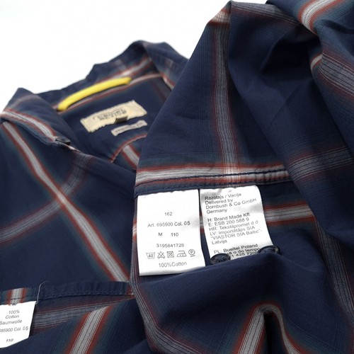 Vintage Camel Active Men Shirt Blue Flannel Traveler Explorer Tf2 Size M - Picture 6 of 8