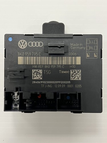 🚘 2009 - 2012 AUDI A4 S4 B8 Q5 - L/R REAR DOOR CONTROL MODULE 8K0959795C OEM