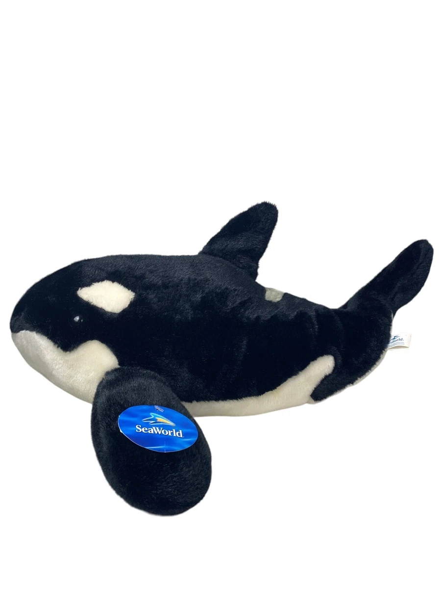 Seaworld killer whale stuffed animal deals
