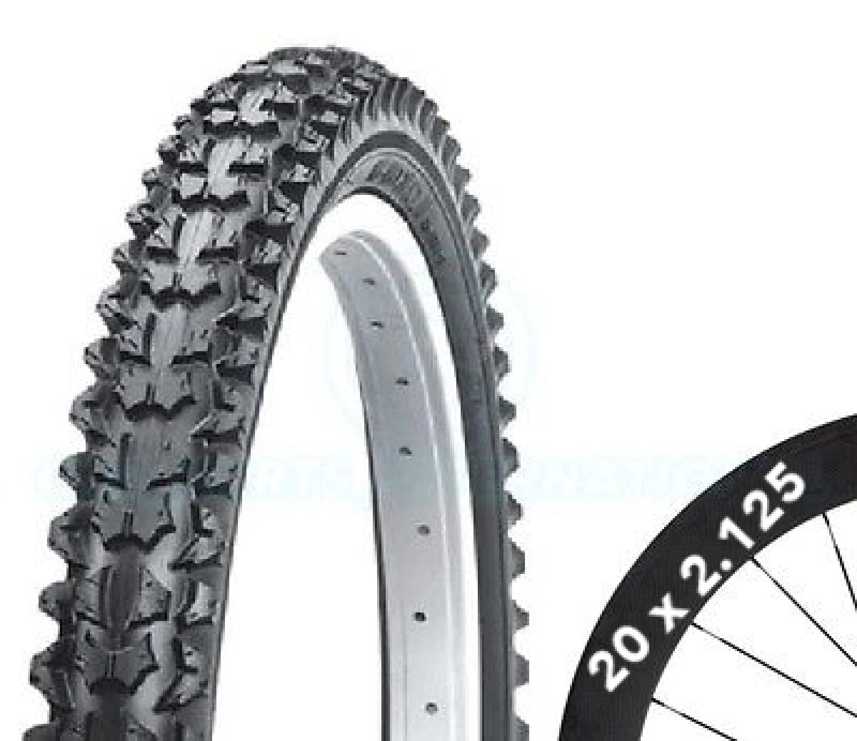 Bicycle tire 20 x 2.125 deals