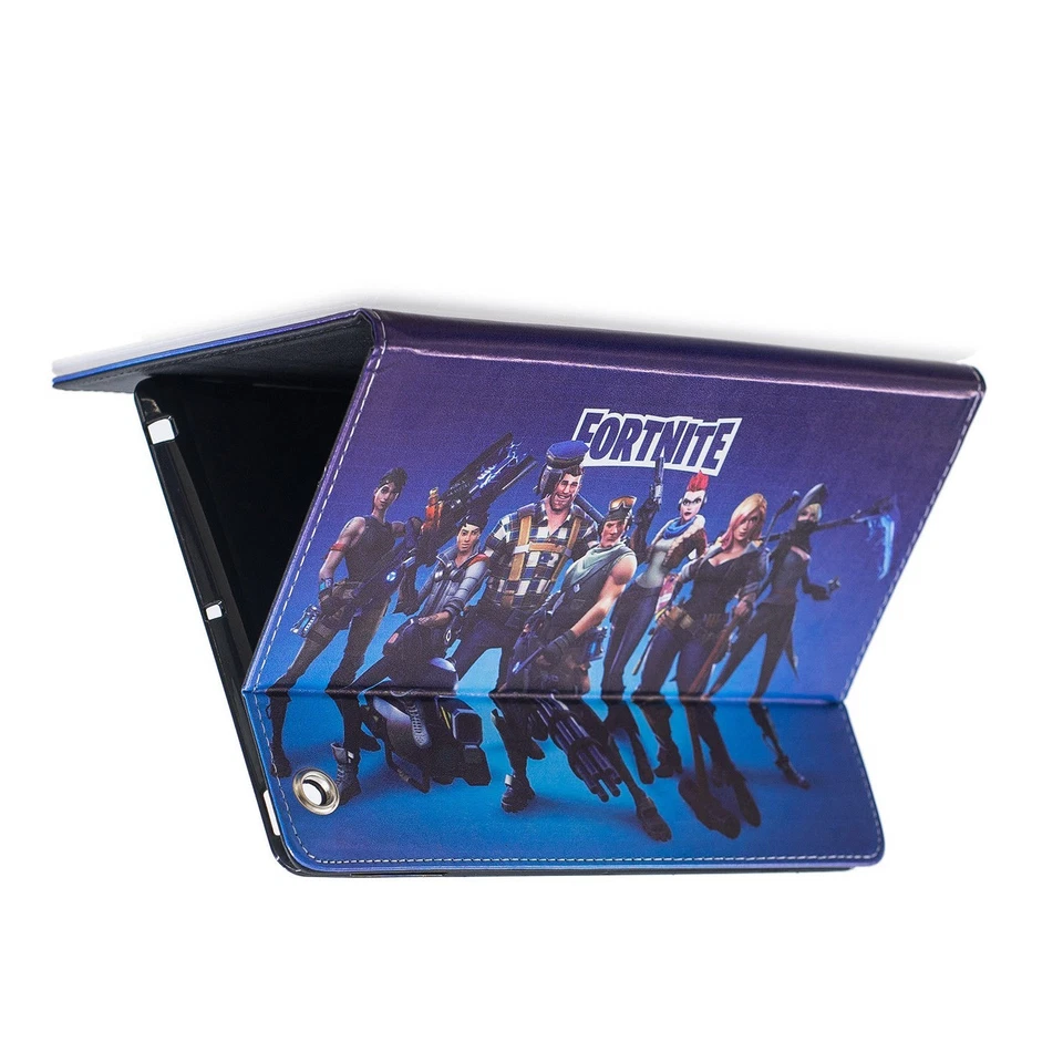 Kids Cartoon Gift Stitched Stand Protective Case For iPad 5th 6th Mini Air 9.7 - Image 4 of 4