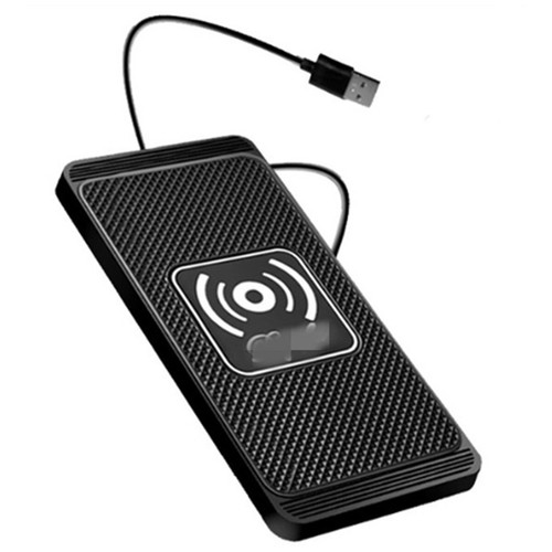 Wireless Car Phone Charger Fast Charging Pad Mat Fit For Apple iPhone Samsung - Picture 1 of 17