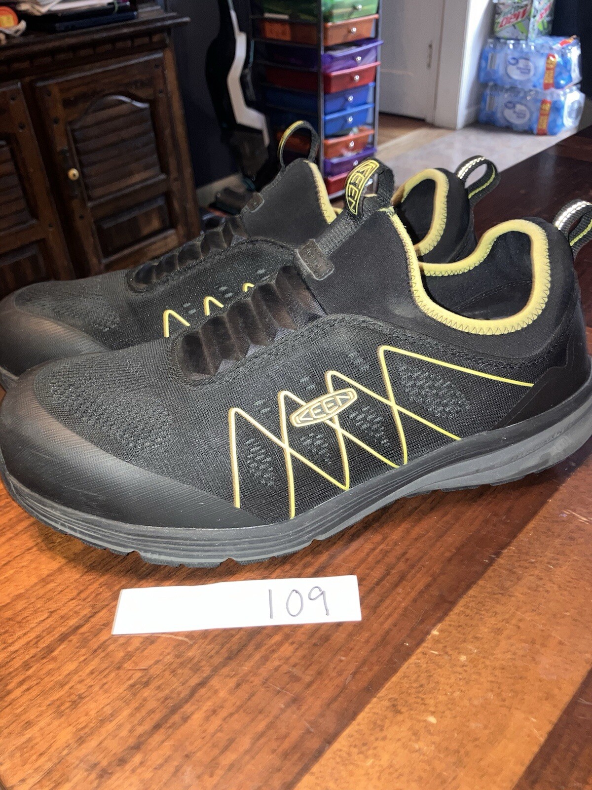 Scarpe EH Keen Utility Vista Energy Shift punta in carbonio antiolio e antiscivolo taglia 14