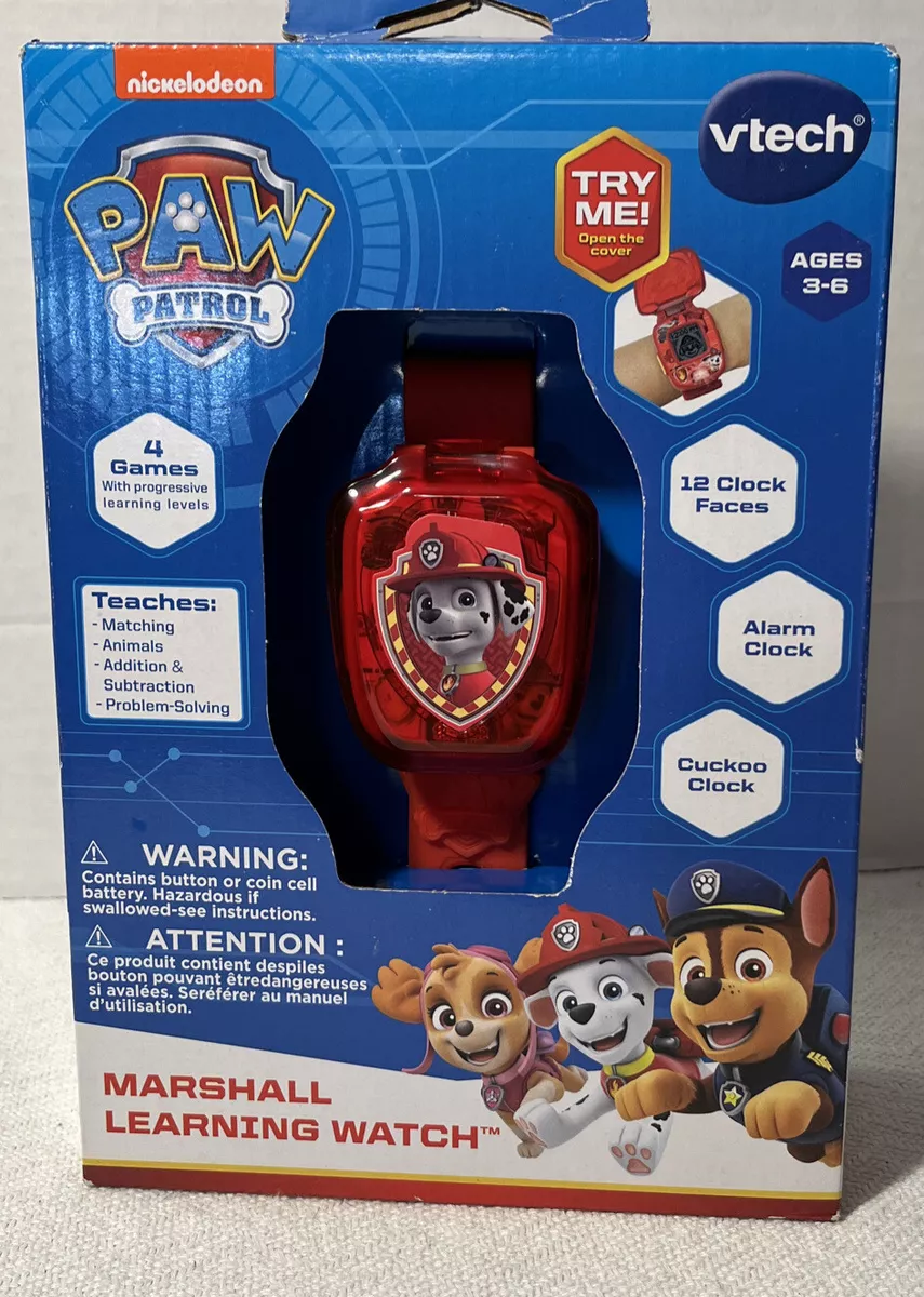 Paw patrol cheap marshall watch