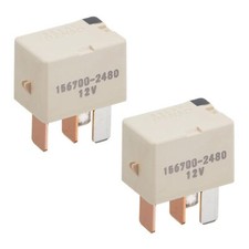 2Pcs 156700-2480 12VDC 30A 4Pins Automotive Relay