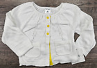 Baby Girl Clothes New Vintage Carter's 6 Month White & Yellow Knit Sweater