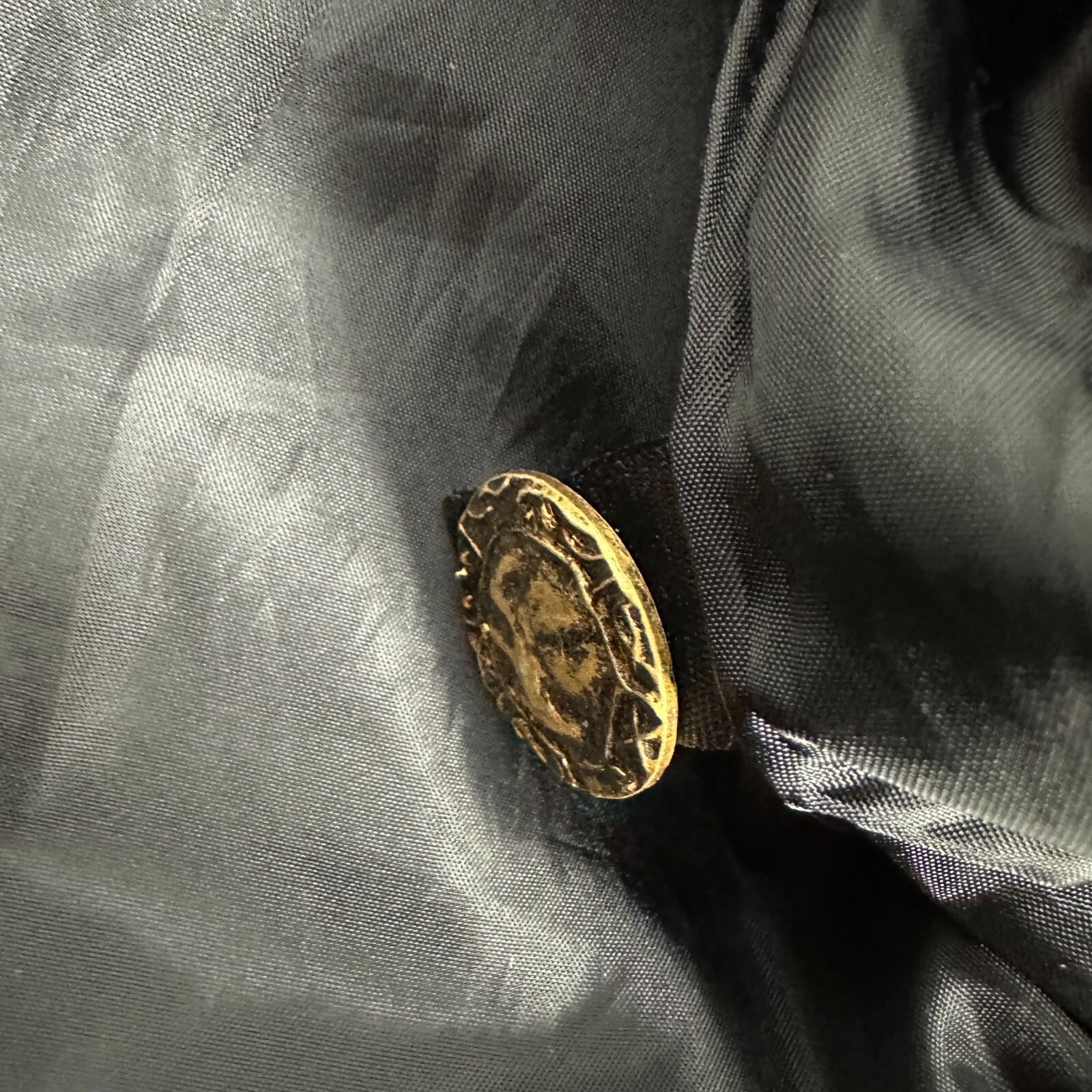 Tapestry Patch Vintage Patchwork Velvet Jacket Wi… - image 7