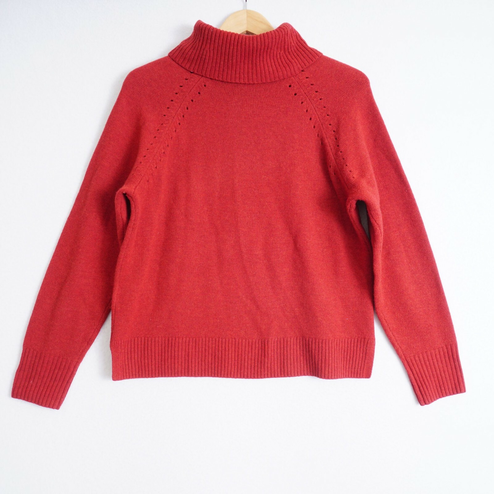 Joie Womens Wool Turtleneck Pullover 