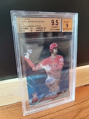 2018 Topps Clearly Authentic Autographs - Shohei Ohtani #CAA-SO