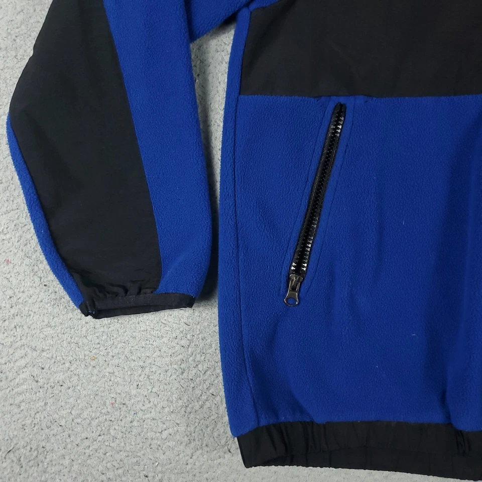 Champion Chaqueta Niños Grande Azul Negro Polar Cremallera Completa Abrigo de Invierno Niños Foto 4 de 4