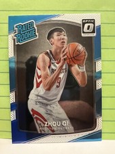 2017-18 Donruss Optic #151 Zhou Qi Rated Rookie Houston Rockets
