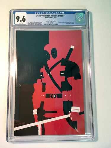 Deadpool Black, White & Blood #1  CGC 9.6 NM+ Kirkham Virgin Variant