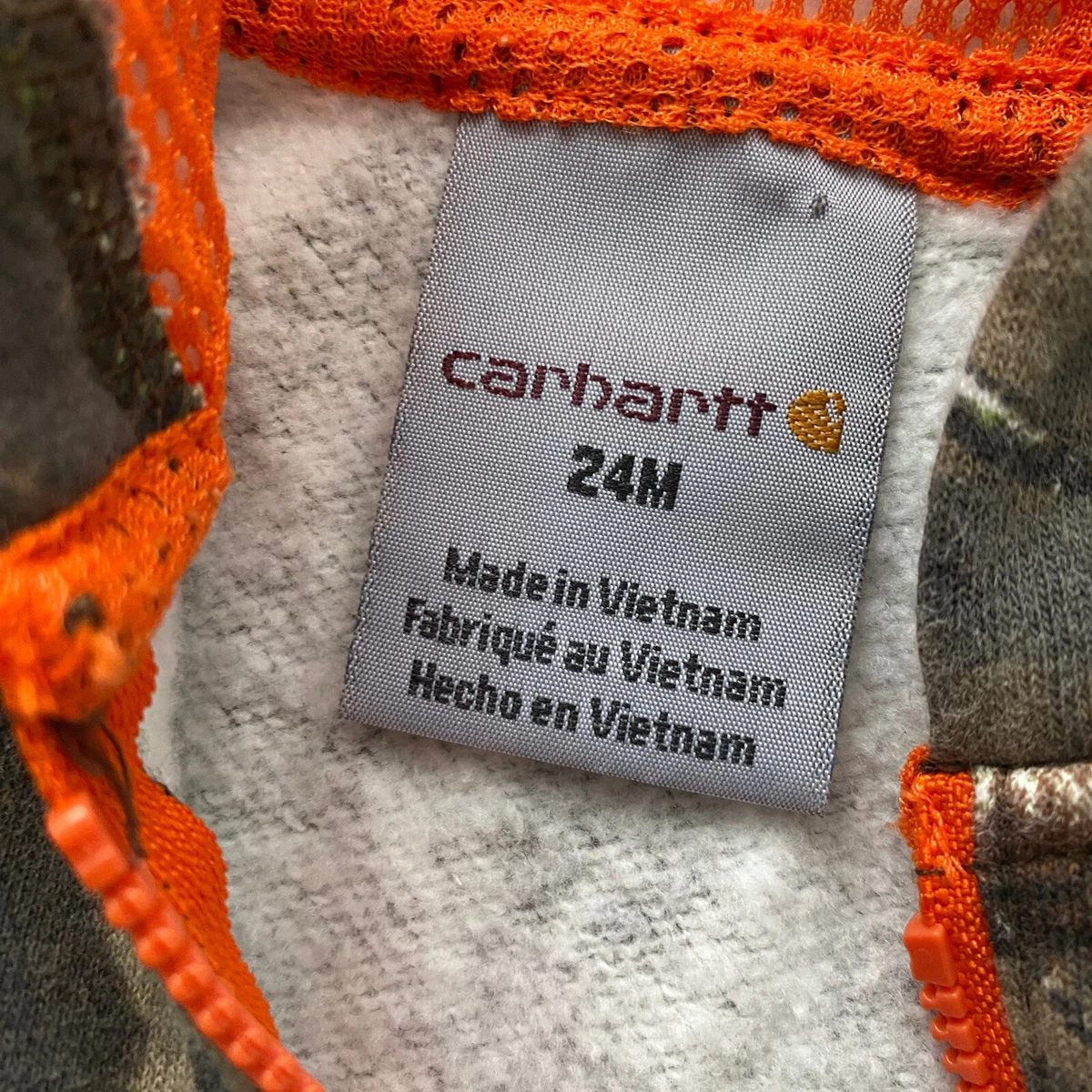 Carhartt mossy online oak hoodie