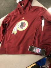 Washington Redskins HOODY YOUTH/BOYS BURGUNDY DRY-FIT NFL PRINTED LOGO