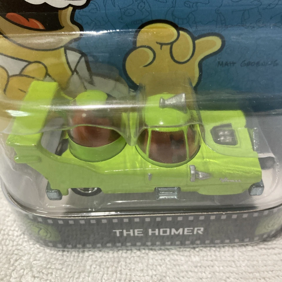 The Homer - Hot Wheels Retro Entertainment - Los Simpson - Nuevo en paquete Foto 2 de 4