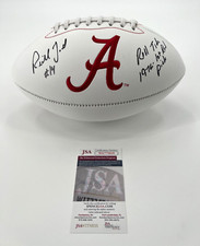 RICHARD TODD ALABAMA CRIMSON TIDE SIGNED FOOTBALL JSA WITNESS COA W/ INSC