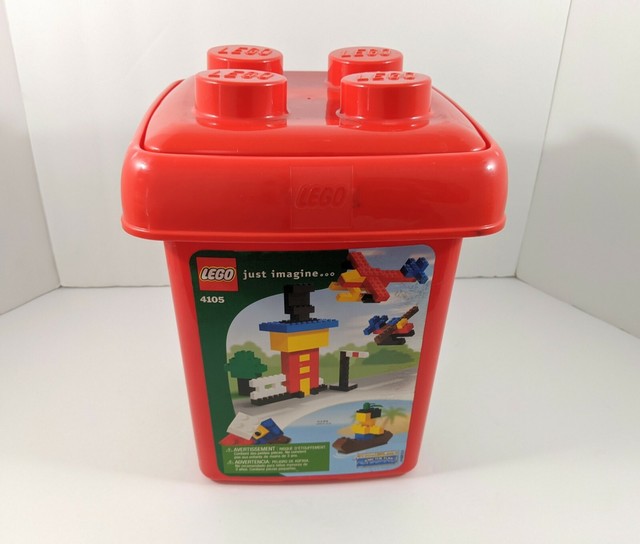 Lego Creator Empty Container Box Storage Red | eBay
