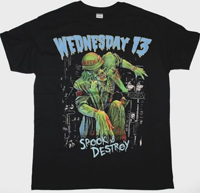 Wednesday 13 Spook and Destroy Horror Metal Mayhem World Tour New Black Premium