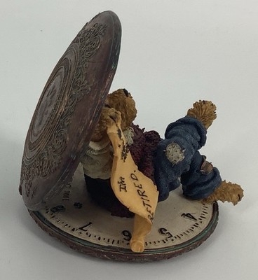 Vintage Boyds Bears 2001 Chairman of Bored 228363 Edition 1 Pc Pocket Watch