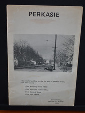 Perkasie Bucks County PA livret images anciennes cartes postales vues compilées Kramer 1970