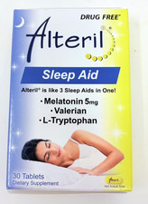 Alteril Sleep Aid Drug Free Dietary Supplement 30 Tablets