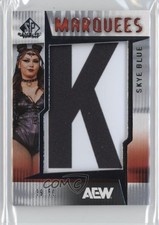 2025 SP Game Used AEW Marquees 39/50 Skye Blue #MQ-SB 09q5
