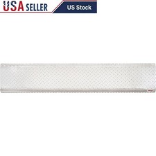 Heavy-Duty Aluminum Trailer Ramp Entry Plate Smooth Transition Foldable Design